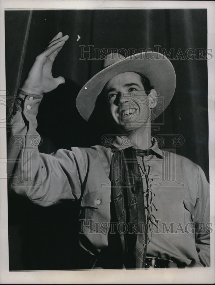 1939 Media Photo Bob Davison As One Of The Lead Characters In "Great Guns"