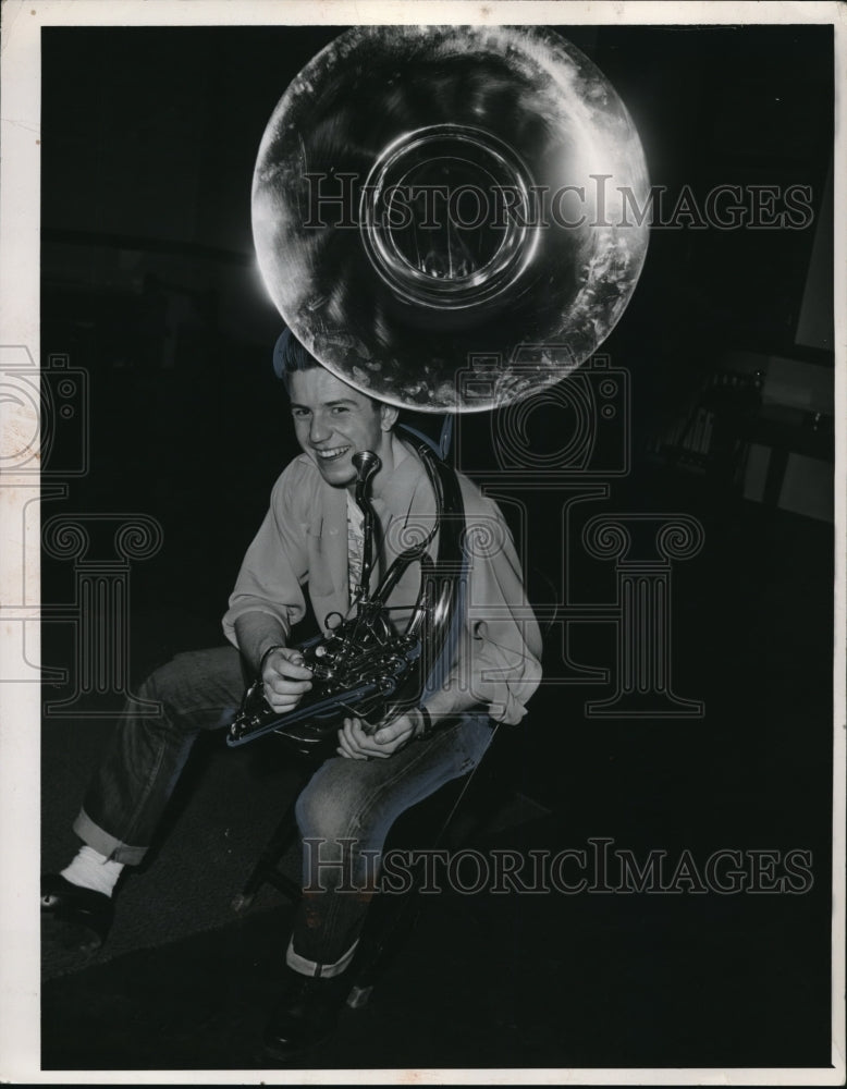 1954 Media Photo Louis Pike of Collinwood High