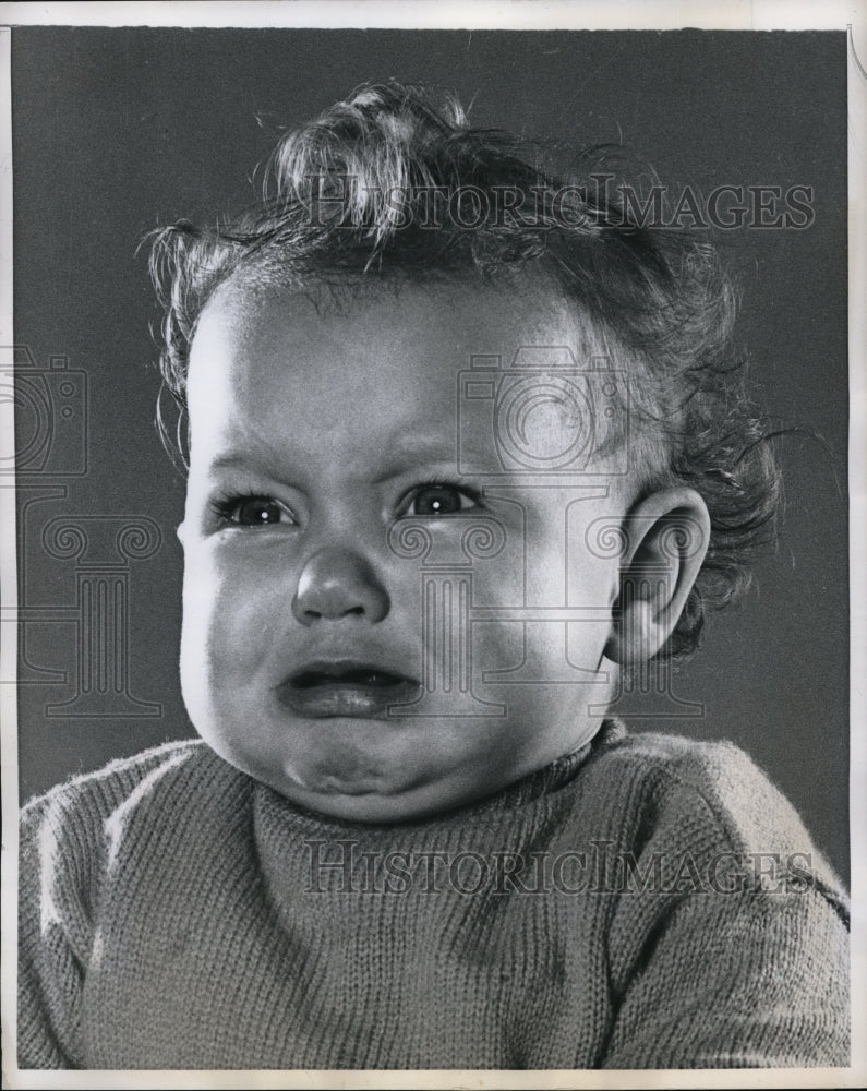 1959 Press Photo Andrea Could Melt A Heart Of Stone With This Look