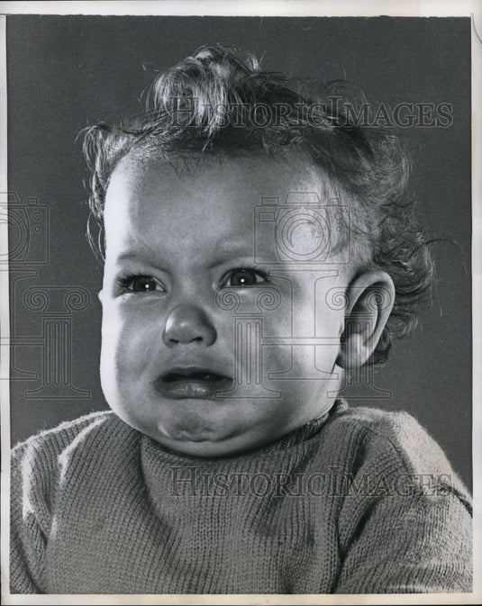 1959 Press Photo Andrea Could Melt A Heart Of Stone With This Look