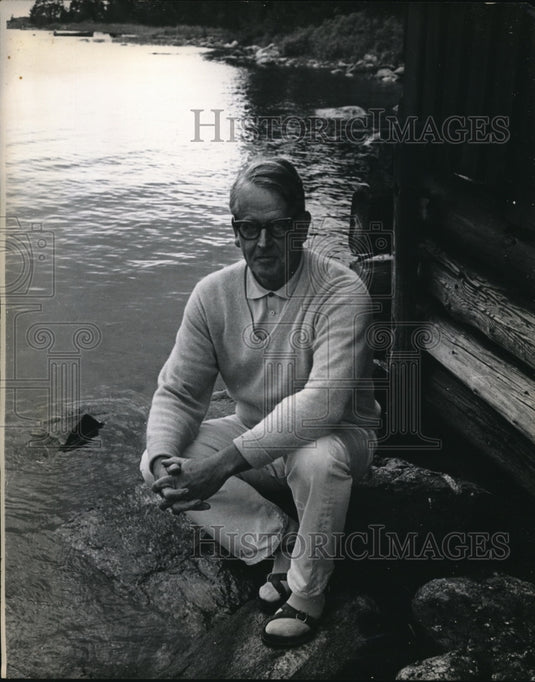1965 Media Photo Swedish Uppsala University Professor Carl-Axel Gemzell