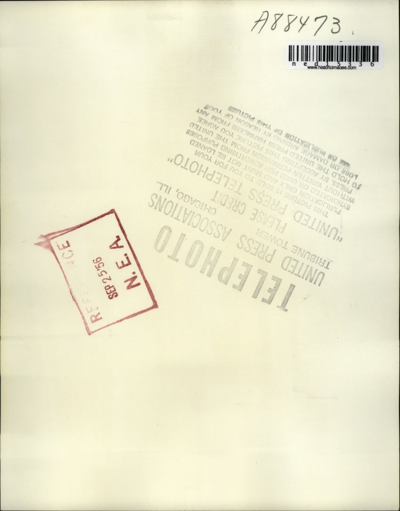 1956 Press Photo Cleveland Mrs C Weston Dash grandmother and Language