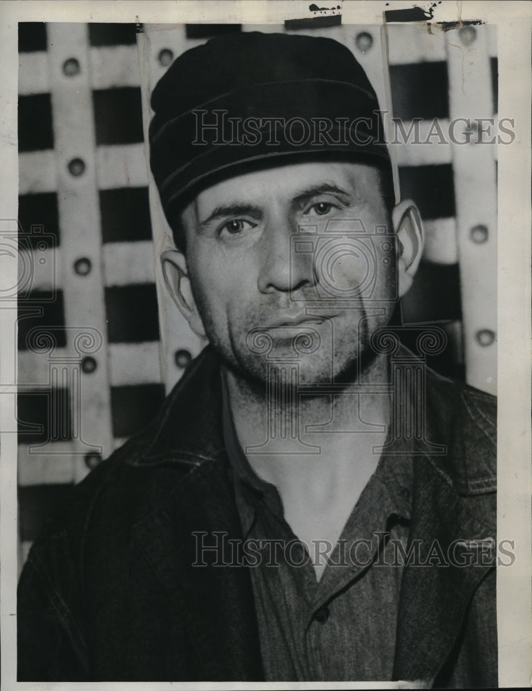 1934 Press Photo David Dasciano Ohio &quot;Phantom Slayer&quot; - ned15345