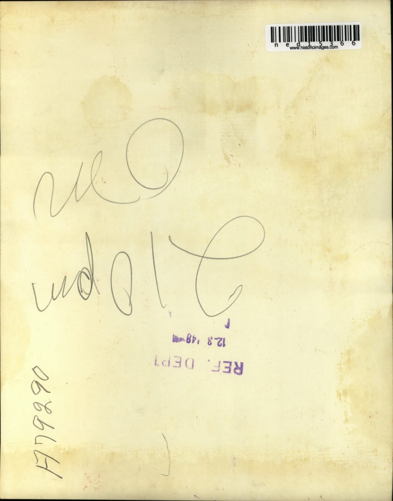 1948 Press Photo Detroit Mich Arthur Platten in court for swindle charges