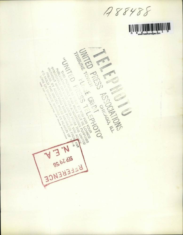 1959 Media Photo Detroit Mich Mrs Helen Dieczok & pic of daughter & Russian dad