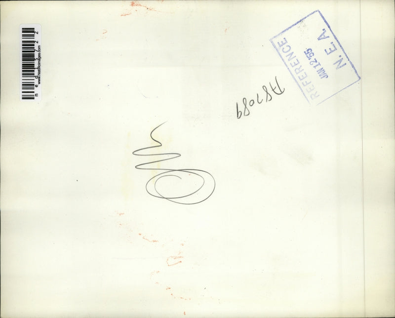 Load image into Gallery viewer, 1955 Media Photo Dr Paul D Vells found dying near patient Mrs Avon Bonner
