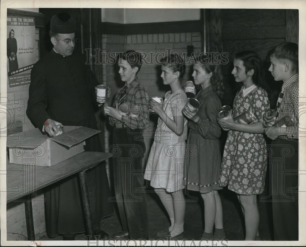 1946 Media Photo J G Paulms, Albert Jann, Dolores Voland, Betty Ann Dillen, and