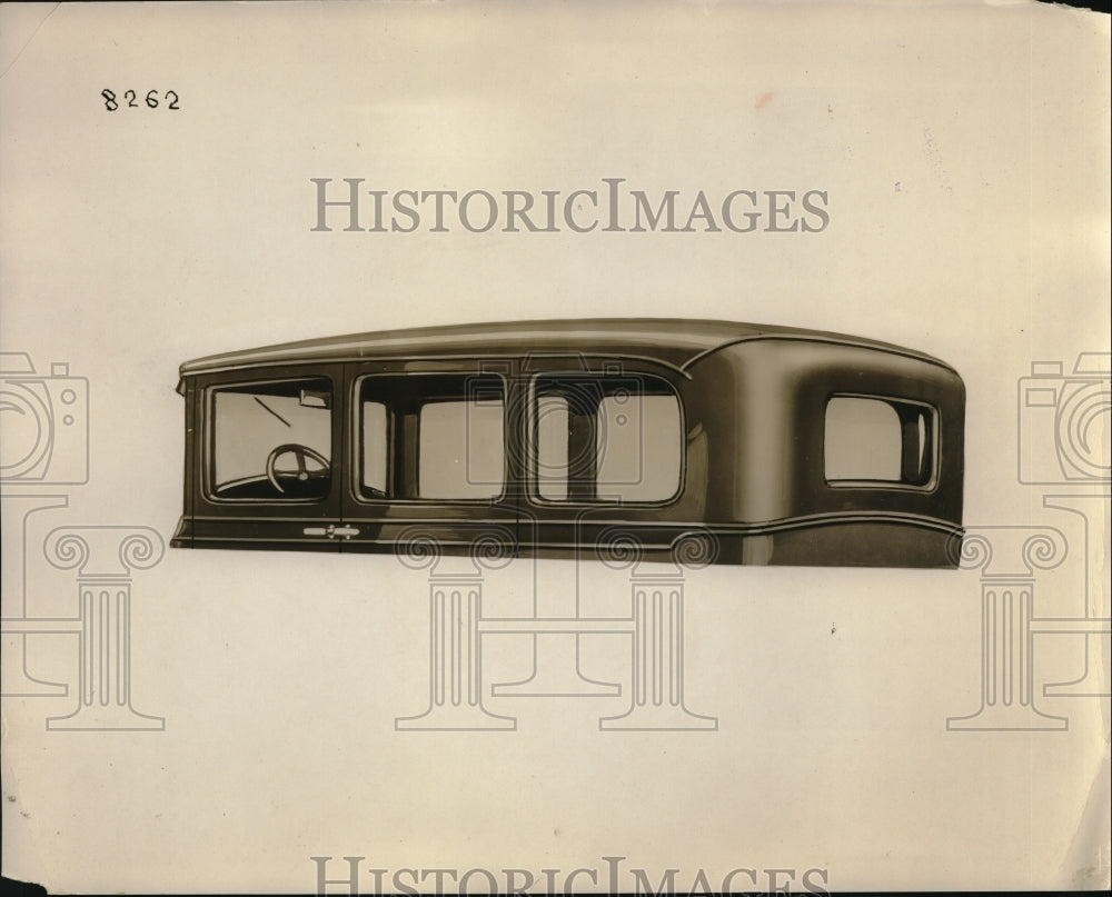 1928 Media Photo Studebaker car roof with graceful lines