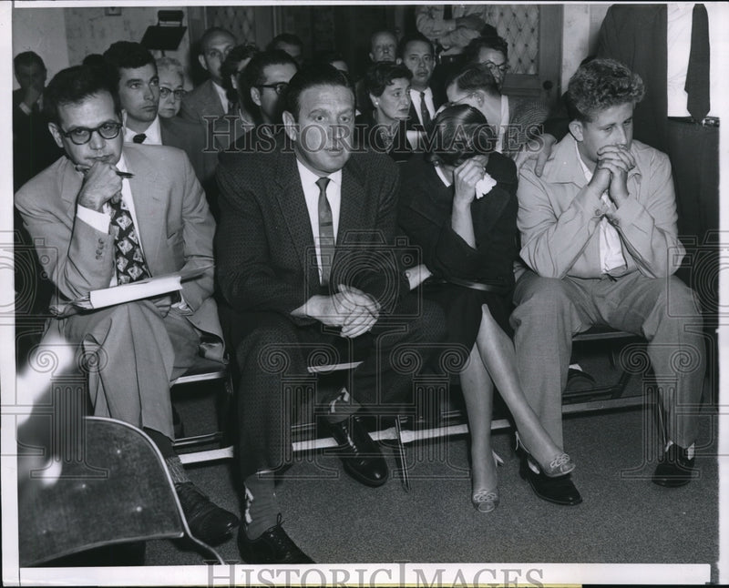 Load image into Gallery viewer, 1956 Press Photo Chicago Richard Dombeck, parent Mr &amp; Mrs Geo Dombeck
