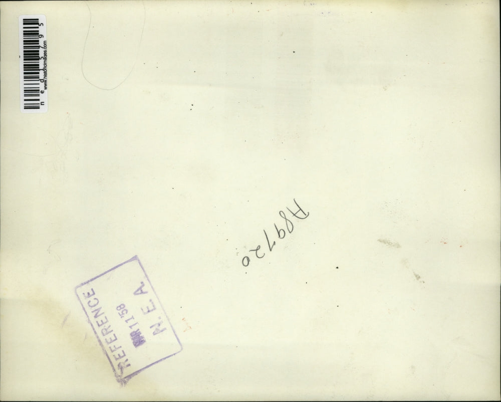 1958 Media Photo Minneapolis Henri Deville from Paris France receives greeting