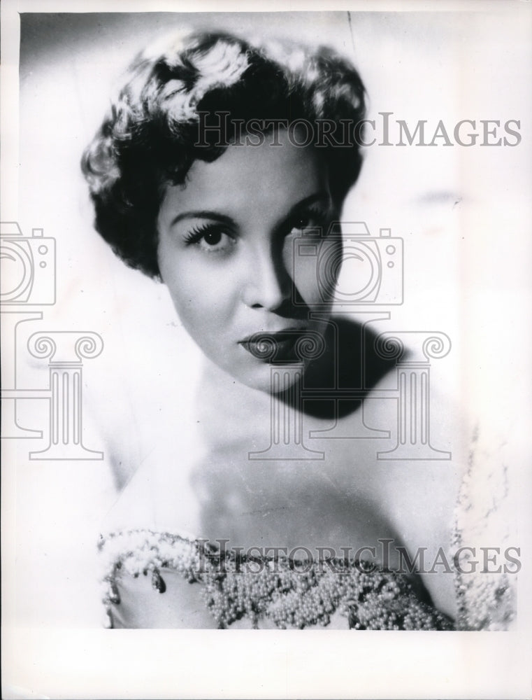 1931 Media Photo Singer Toni Arden