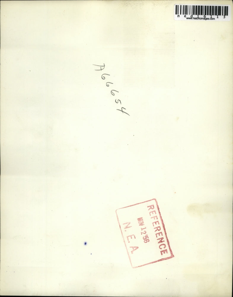 1956 Media Photo Kent Procaccino Calling Out His Fathers Troops To Attention