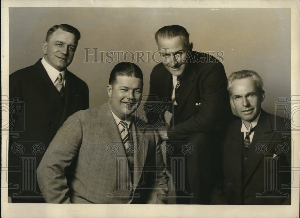 1928 Media Photo The ABS male quartet