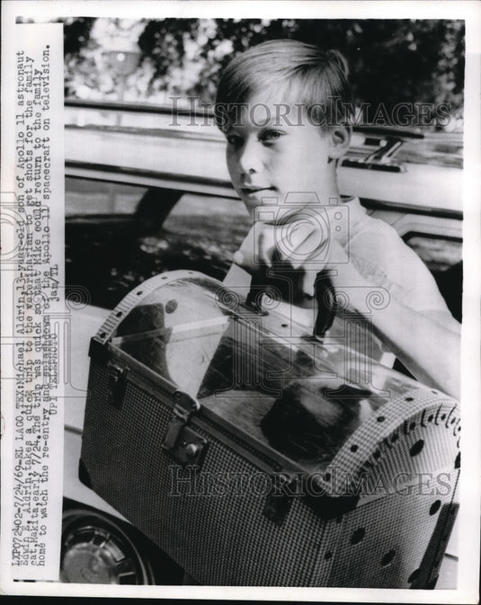 1969 Media Photo El Lago Texas Michael Aldrin Apollo 11 Astronaut Edwin E Makita