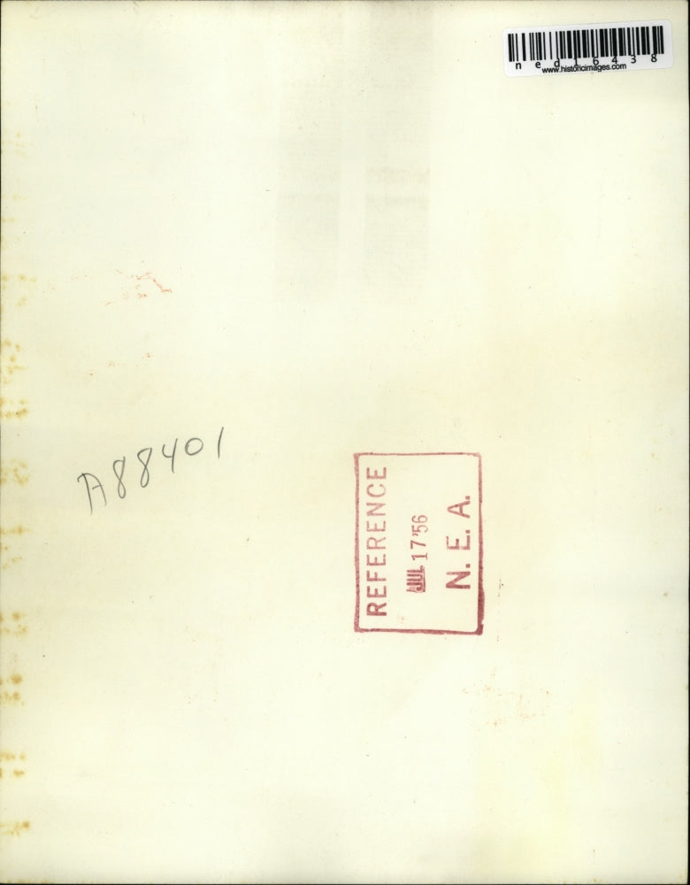 1956 Press Photo Jerome Polenz with wife Isabelle during inquest in Chicago