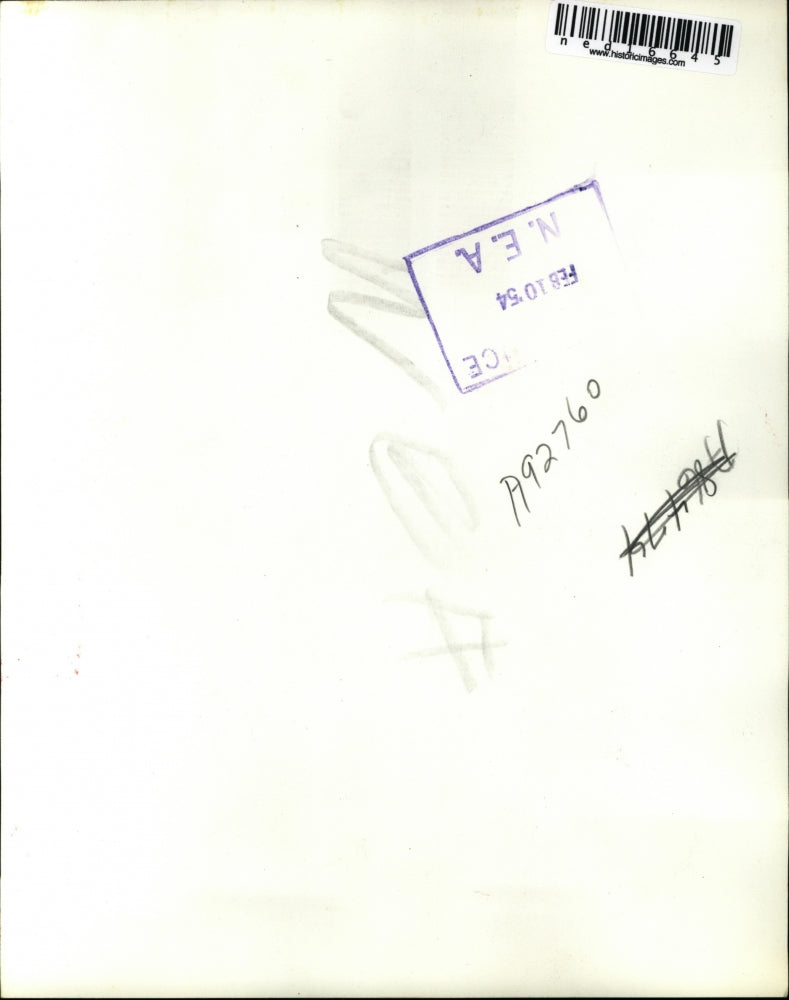 1954 Press Photo Cincinnati, OH Richard stevens handcuffed