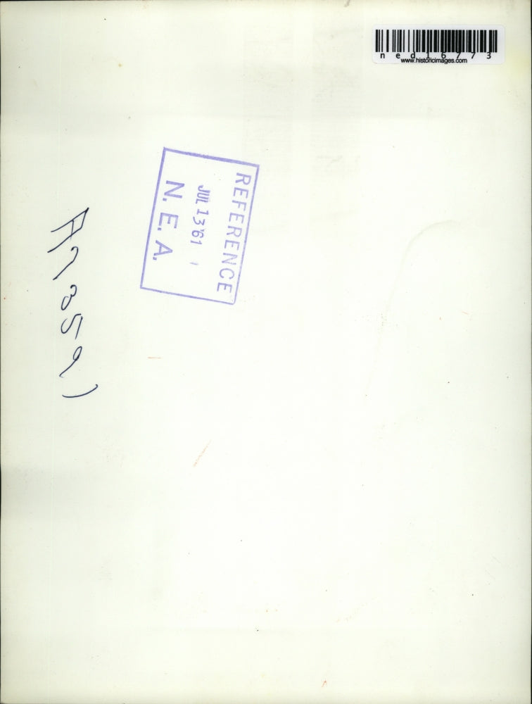 1961 Press Photo Moscow 6 yr old Cherry Thompson daughter of US Ambassador