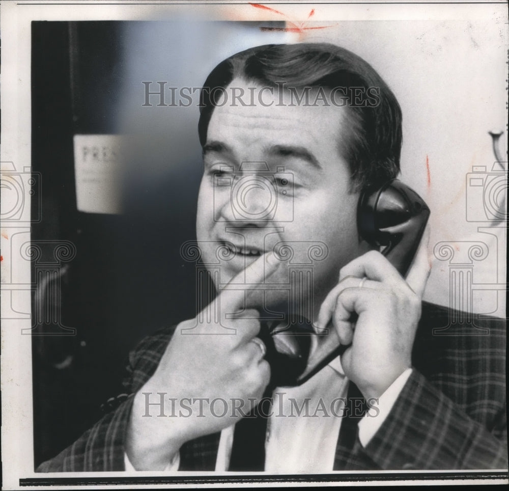 1962 Press Photo Washington DC Tom Kelly reporter forWashington Daily News