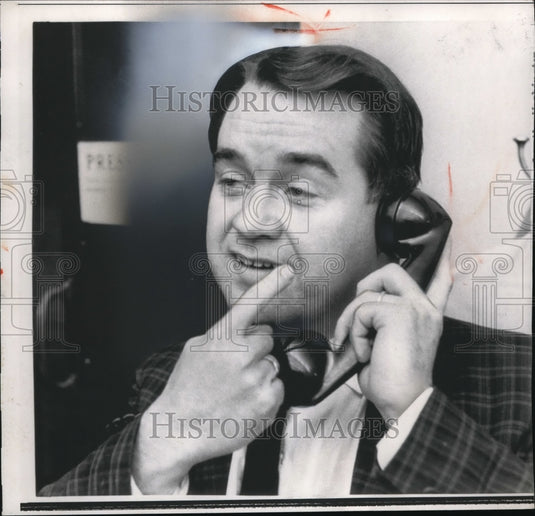1962 Press Photo Washington DC Tom Kelly reporter forWashington Daily News