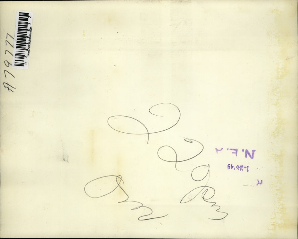 1949 Press Photo St Louis Mo Ed Thomas, James Rushing rescued from a cliff