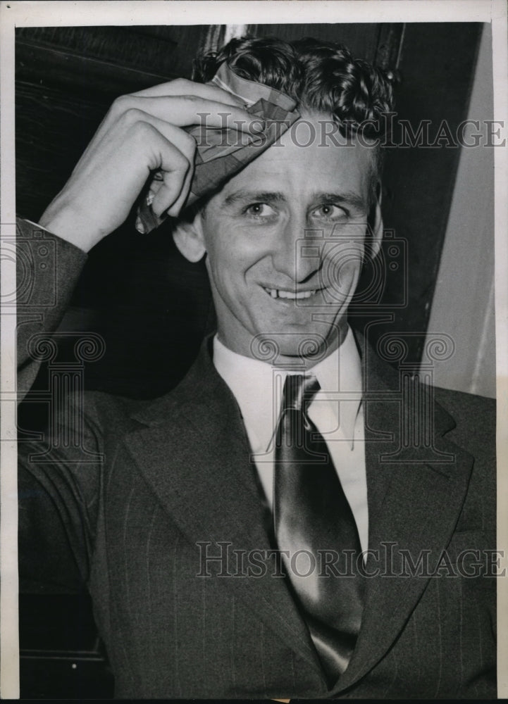 1925 Press Photo Chicago, John H Seadlund onat kidnap murder trial