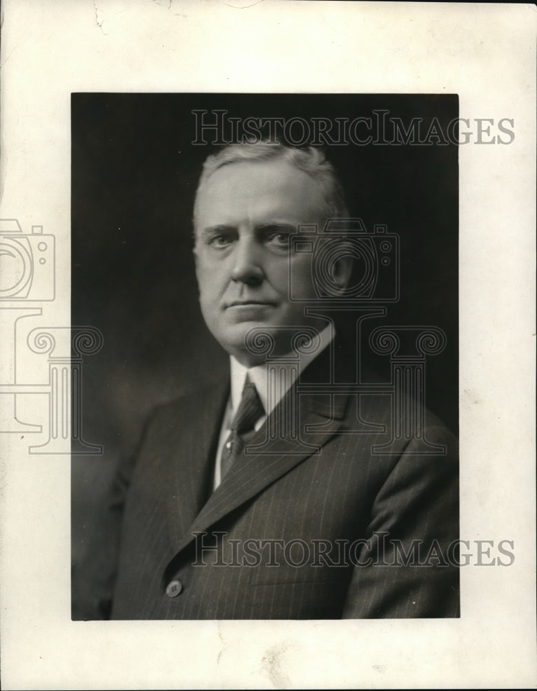 Press Photo General Guy E Tripp chairman Westinghouse Electric Mfg