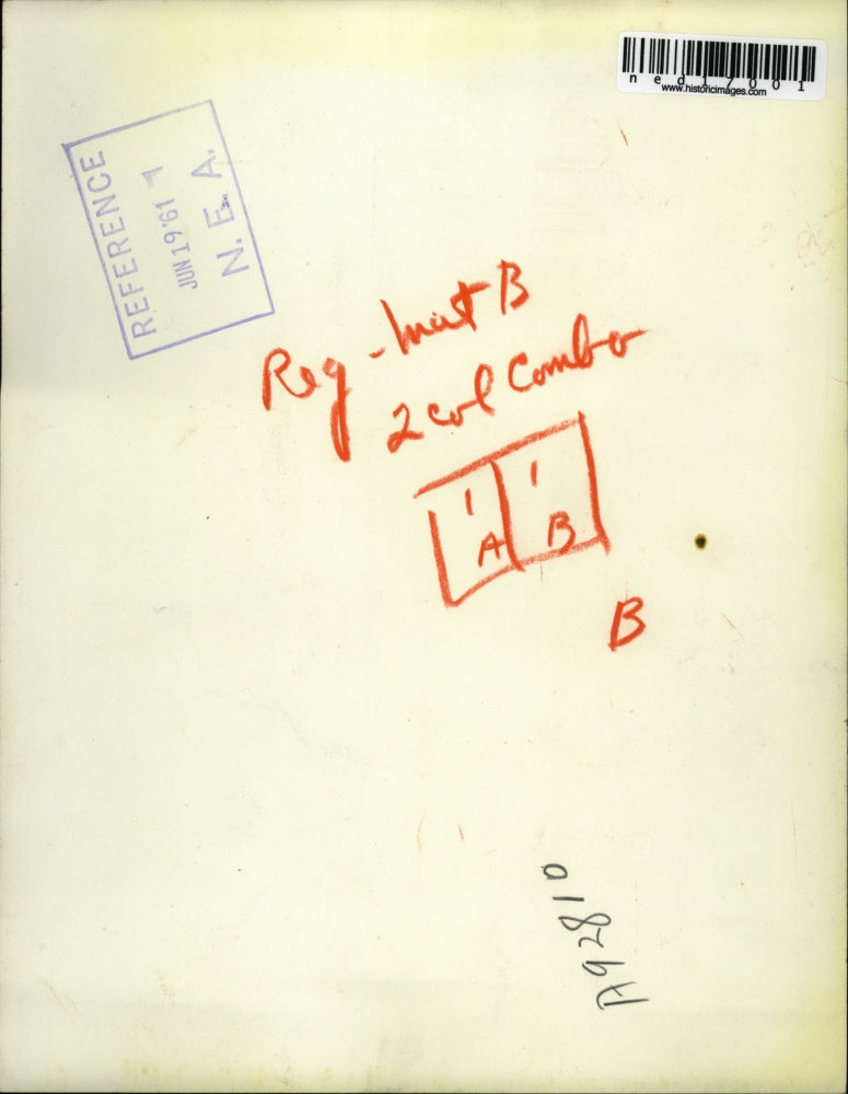 1961 Press Photo Cinncinati Ohio Lt W Stagenhorst with suspect Charles Mulcahy