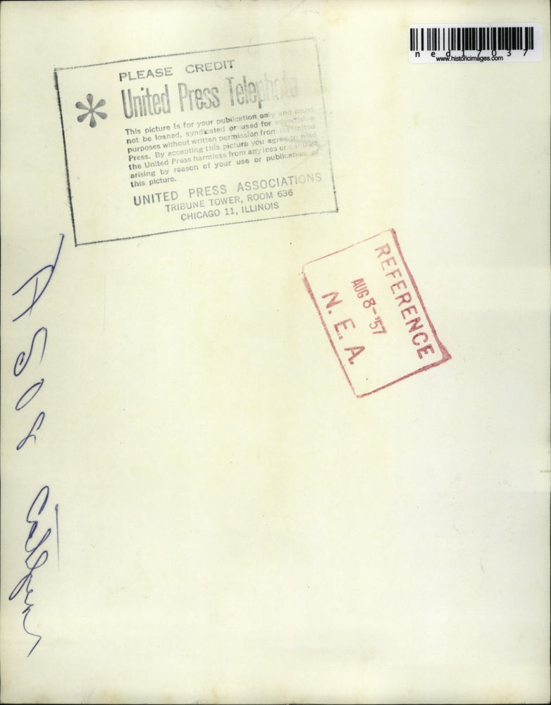 1957 Press Photo St Louis Mo Donald Drury & 30 pound catfish he caught