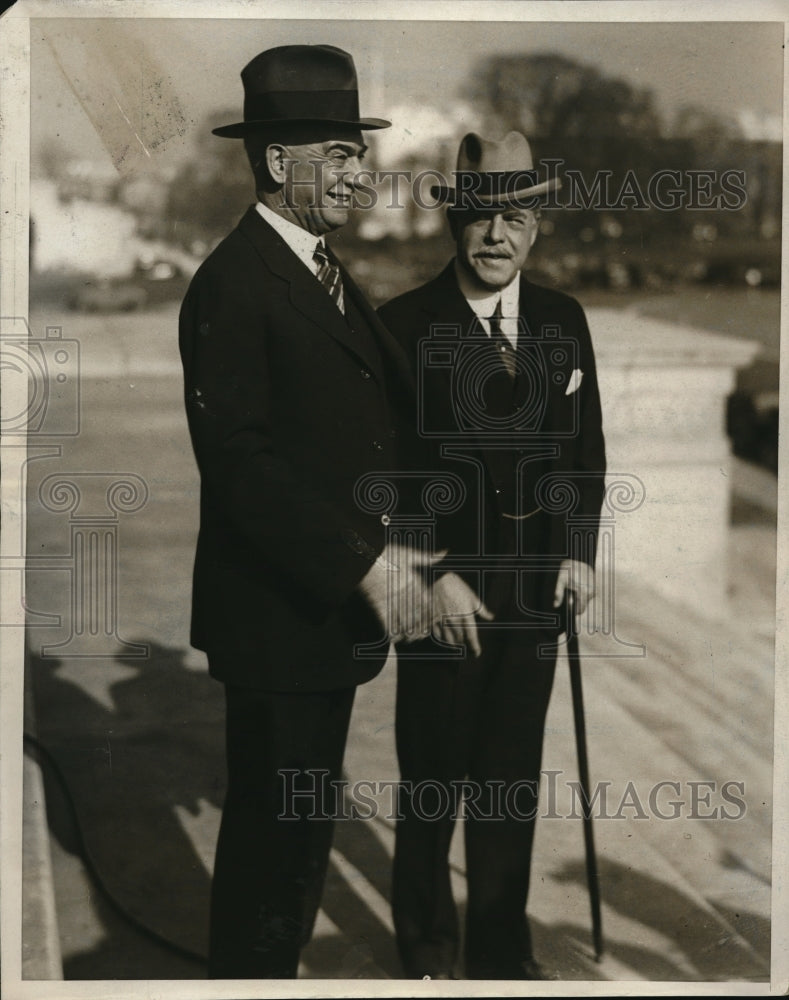 1931 Press Photo JL Litson & Nick Longworth