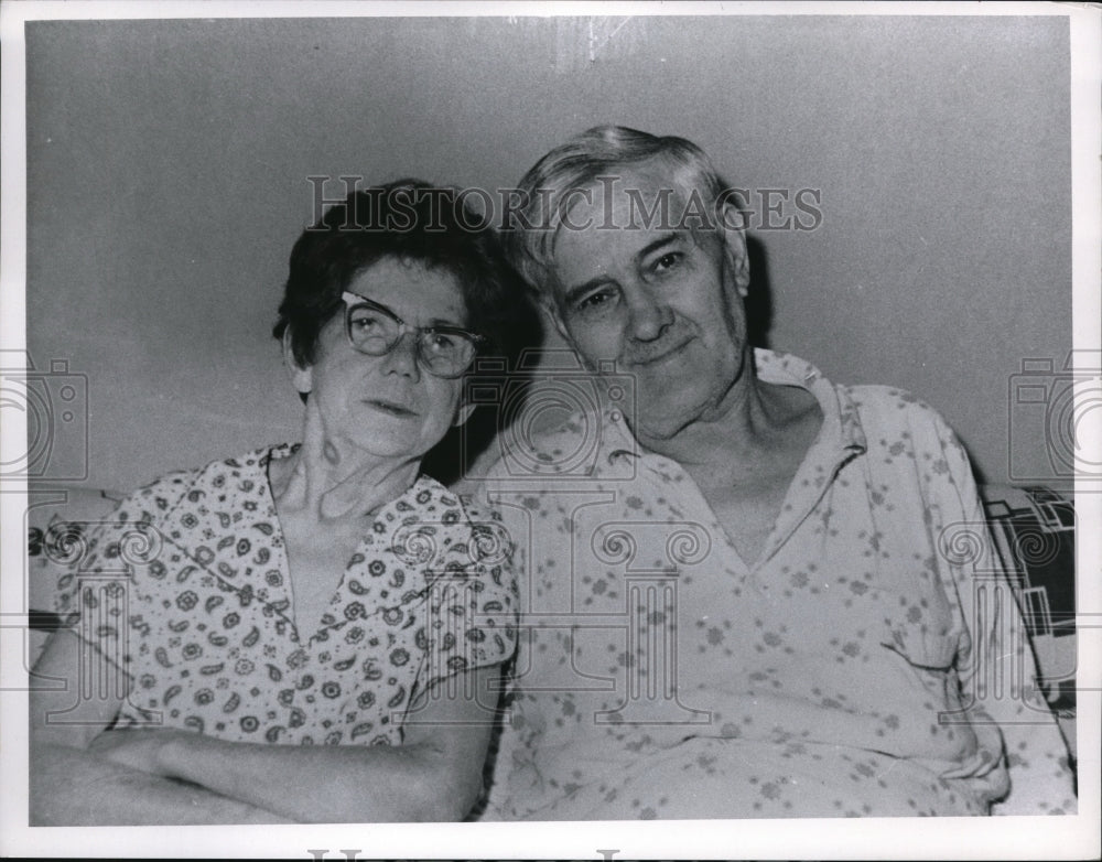 Press Photo Mr & Mrs Sonny Tillar of Cleveland Ohio