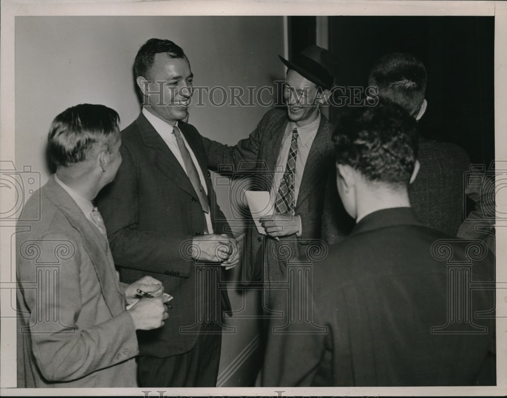 1937 Press Photo Charles Taft