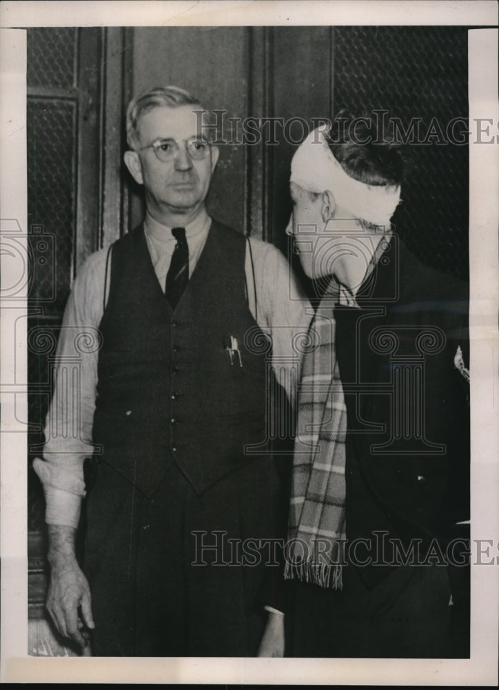 1937 Press Photo Thomas McGrath Confessed To Several Robberies - ned17299