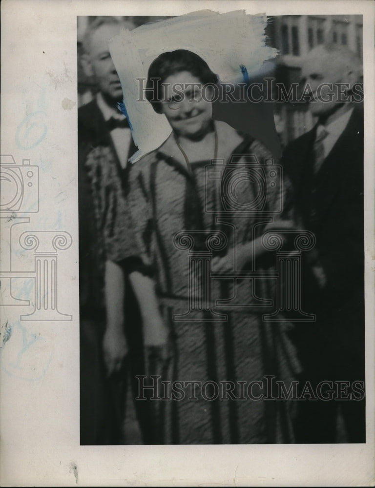 1933 Press Photo Mrs Fred Todd