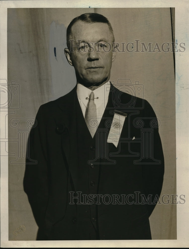 1937 Press Photo Dr Frank H Lahey of Boston Mass.