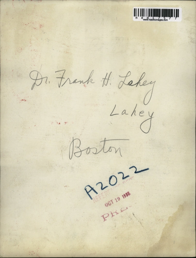 1937 Press Photo Dr Frank H Lahey of Boston Mass.