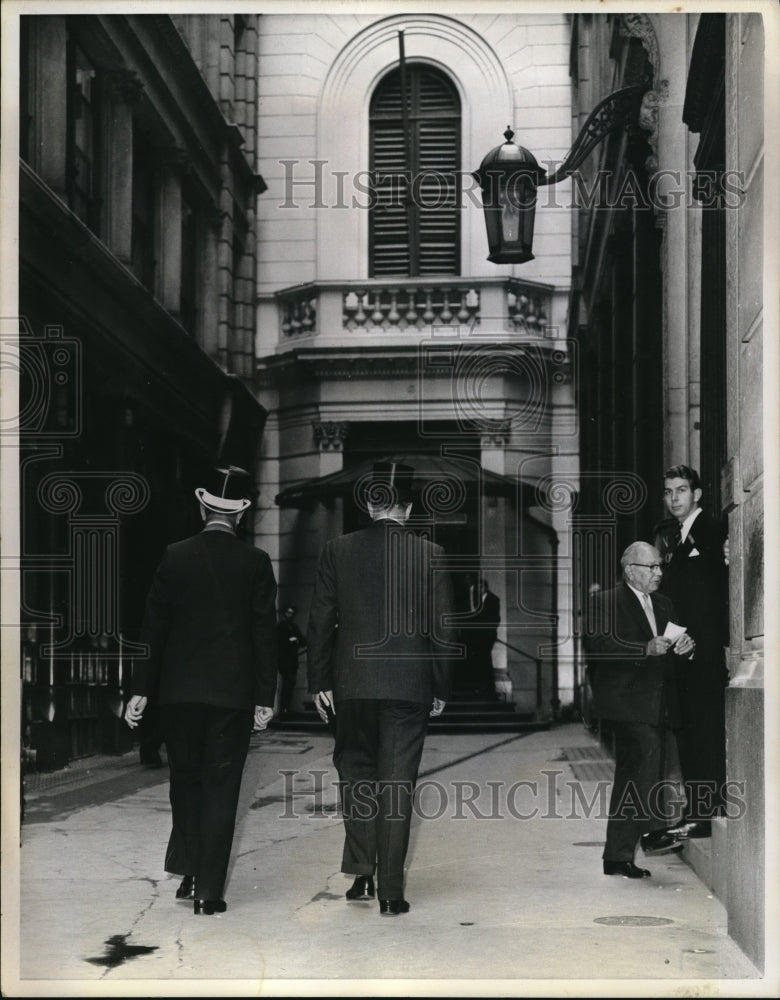 1964 Press Photo Capel Court at London's Stock Exchange building