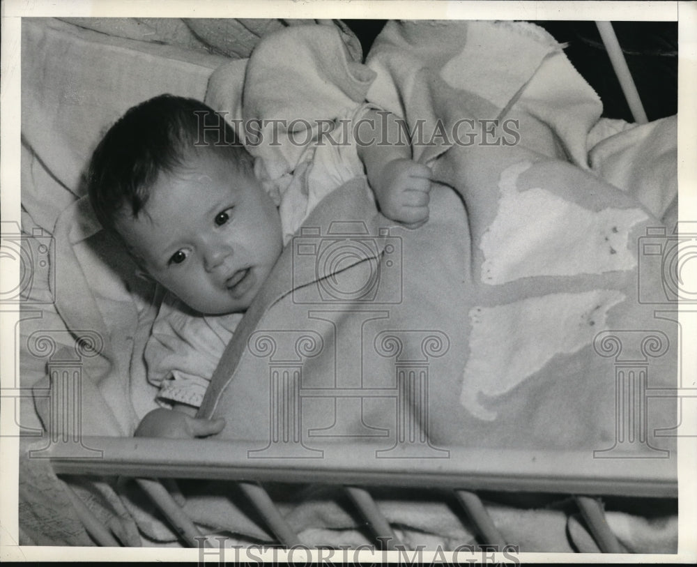 1938 Press Photo Baby Varnell child of Mo V - ned17649