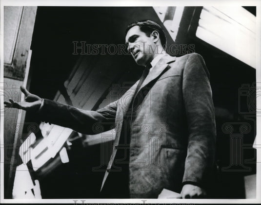 1963 Press Photo Franklin Schaffner Producer And Director