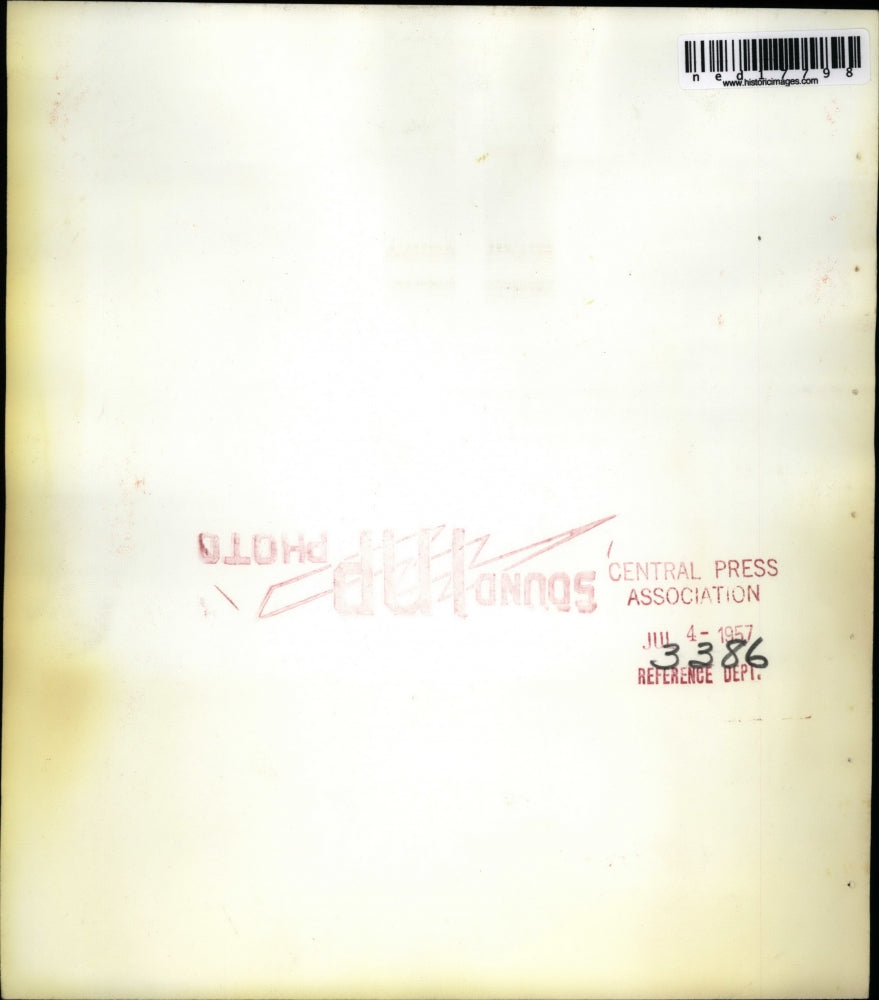 1957 Press Photo NYC Viola Bowers Simmons in 1907 was Ziegfeld Follies girl