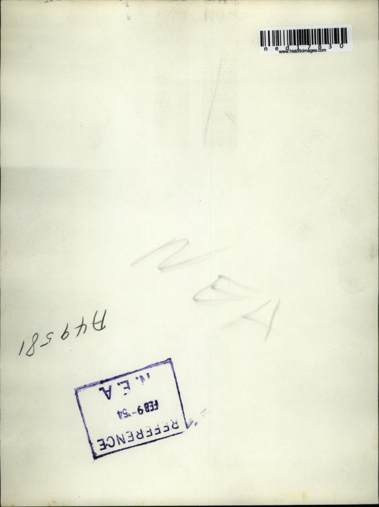 1954 Press Photo Pittsburgh Pa PRR VP JA Appleton & tax check to D Smith