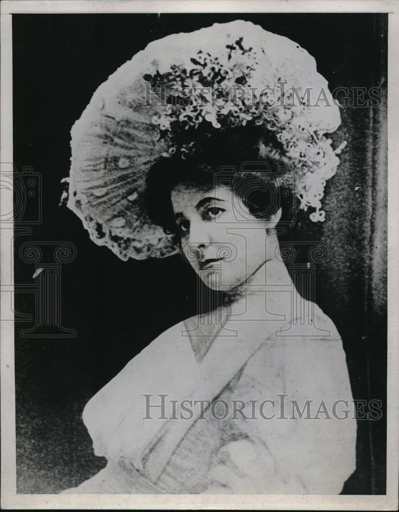 1937 Press Photo Lillian Ellis