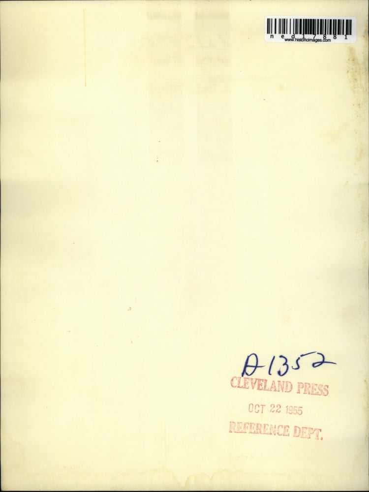 1955 Press Photo Cinncinati Ohio Gloria Vasquez questiond in a murder case