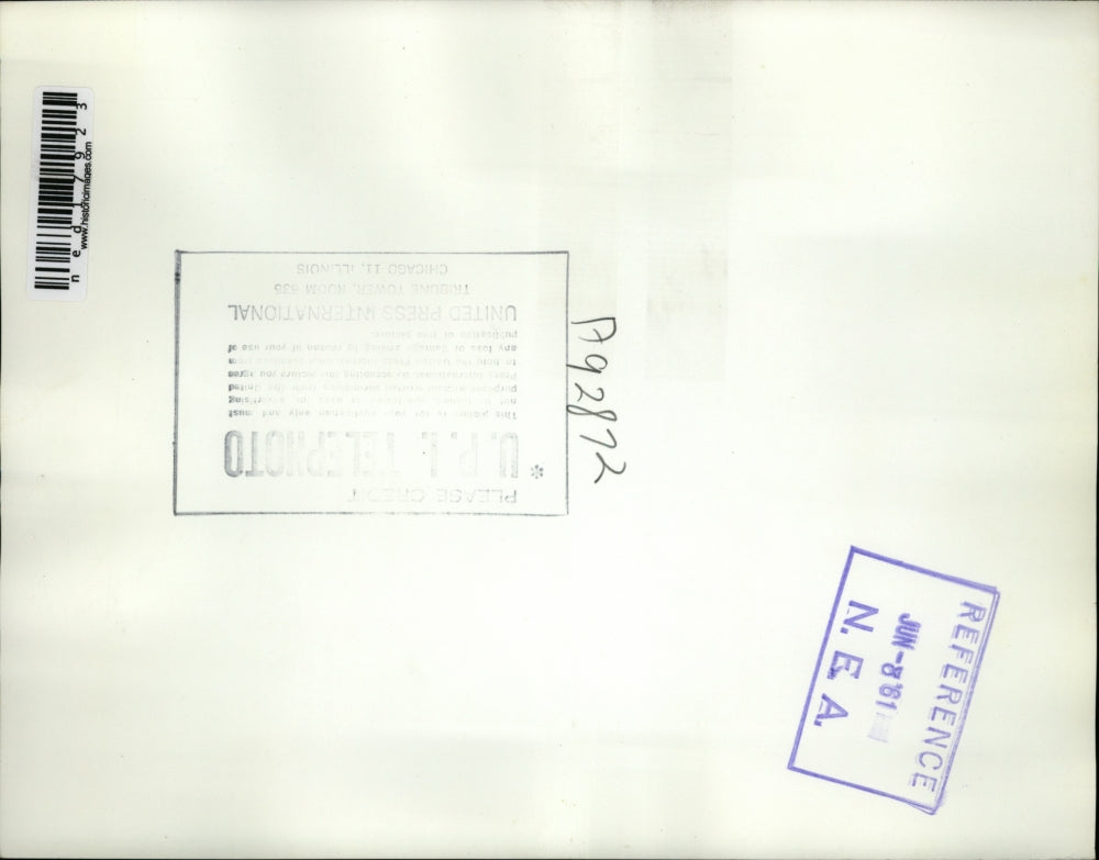 1961 Press Photo Steven Stroupe Hiked 900 Miles To Find His Divorcee Mother.