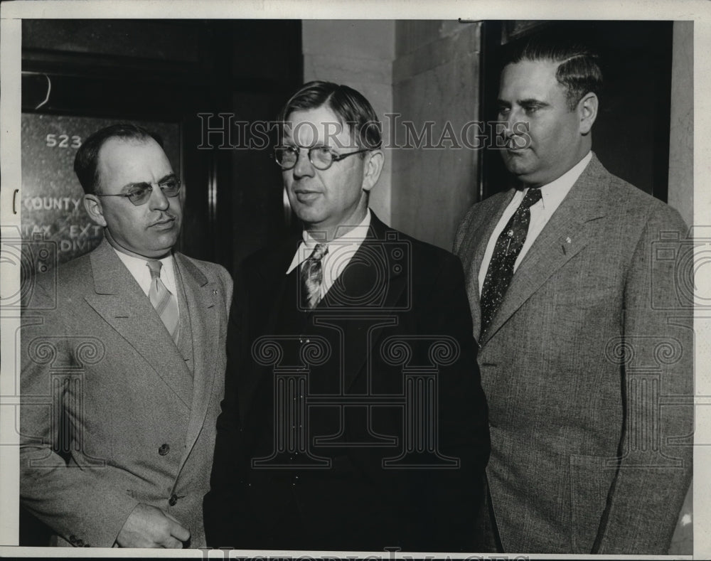 1933 Press Photo E. T. Van Buelow Arrested For Threatening To Burn His Kids Eyes