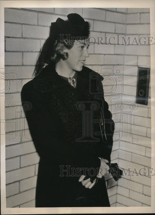 1938 Press Photo LA Calif Mrs Nataska Gorin held ass a Russian spy