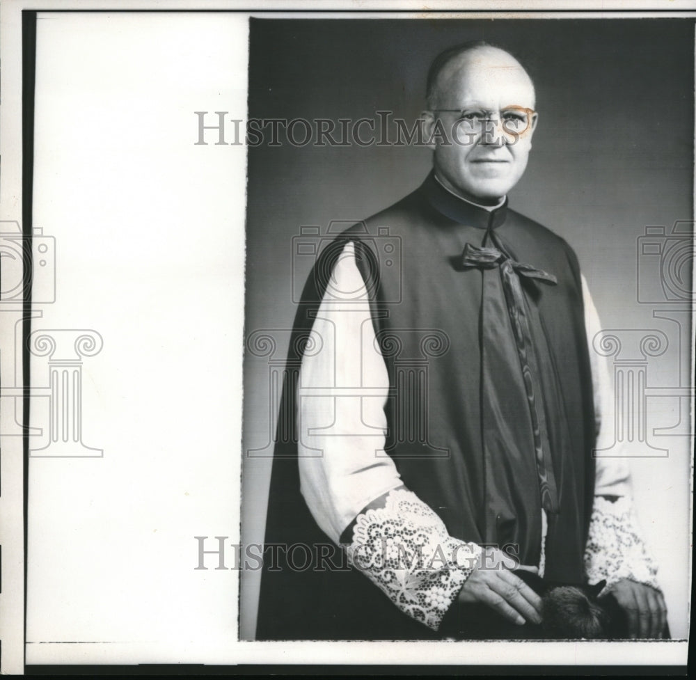 1961 Press Photo Washington Pope John XXIII names Henry Soenneker as Bishop