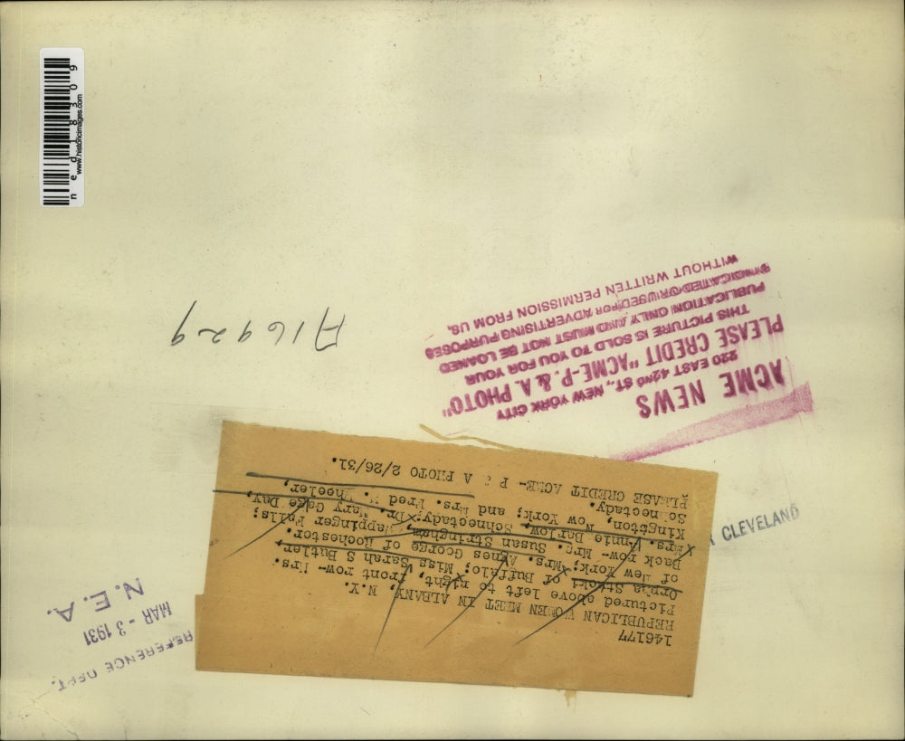 1931 Press Photo Mrs O Sticki, SS Butler, Mrs A George, Republican Women