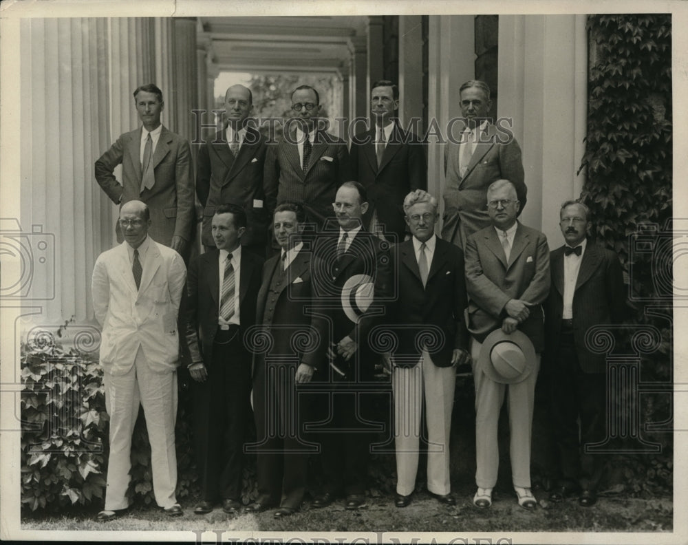 1933 Press Photo Degrees conferred on 120 graduates at Swarthmore College