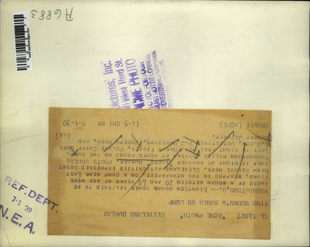 1939 Press Photo Harry Fickes, Carl Olson, WJ Harrison, Joseph Hosa, and Jeffrey