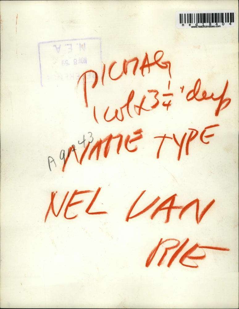 1959 Press Photo Mrs Nel Van Rie during husbands trial